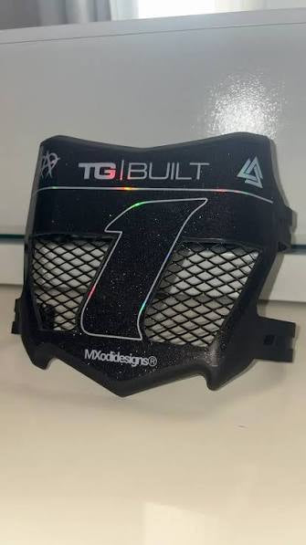 Vented moto Cutz plates