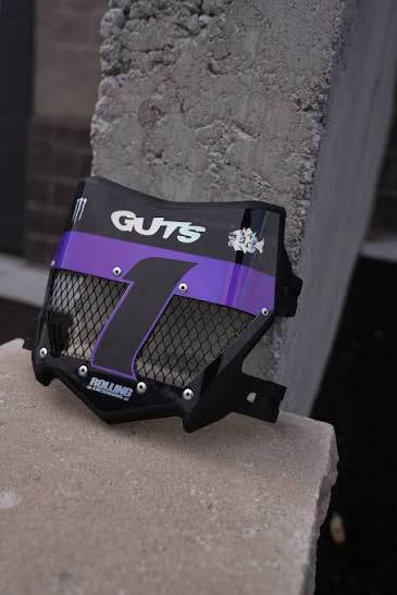 Vented moto Cutz plates